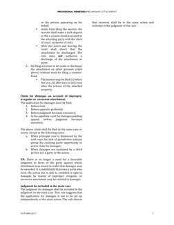 PROVISIONAL REMEDIES PRELIMINARY ATTACHMENT 
DATABRIL2017 
7 
or! the! person! appearing! on! his!
behalf.!
•!
Aside!from!fil