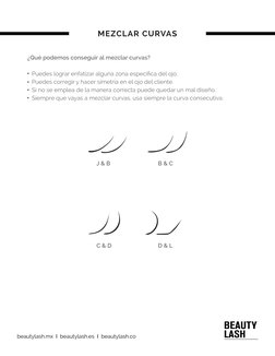 beautylash.mx  I  beautylash.es  I  beautylash.co
J & B
B & C
C & D
D & L
¿Qué podemos conseguir al mezclar curvas?
   Puedes