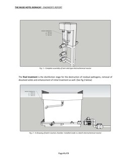 THE MUSE HOTEL BORACAY - ENGINEER’S REPORT 
 
 
 
 
Page 4 of 9 
 
 
Fig. 1 – Complete assembly of twin skid-type electrochem