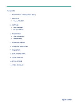 Rcm Recruitment Module SAP SuccessFactors RCM Implementation Guide | PDF | Recruitment ...