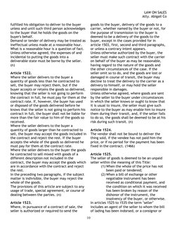 LAW ON SALES
Atty. Abigail Co
fulfilled his obligation to deliver to the buyer 
unless and until such third person acknowledg