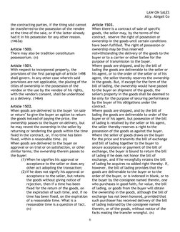 LAW ON SALES
Atty. Abigail Co
the contracting parties, if the thing sold cannot 
be transferred to the possession of the vend