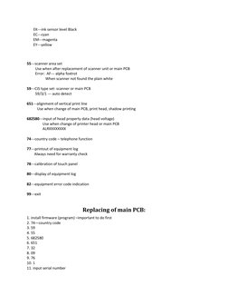 Brother Printer Maintenance Mode Guide | PDF | Printer (Computing ...