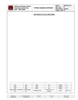 Piping Design Criteria and Standards | PDF | Pipe (Fluid Conveyance ...