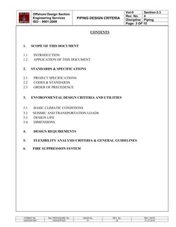 Piping Design Criteria and Standards | PDF | Pipe (Fluid Conveyance ...