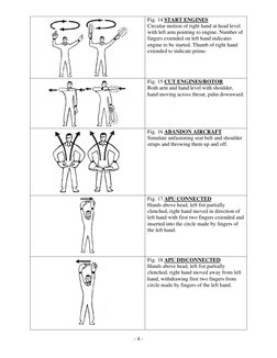 Aircraft Marshalling Signals Guide | PDF | Hand | Arm