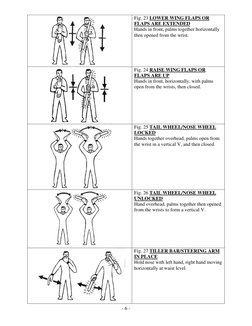 Aircraft Marshalling Signals Guide | PDF | Hand | Arm