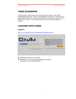 Yardi eLearning User Guide | PDF | Accounts Payable | Menu (Computing)