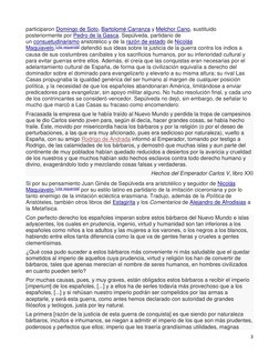 3 
 
participaron Domingo de Soto, Bartolomé Carranza y Melchor Cano, sustituido 
posteriormente por Pedro de la Gasca. Sepúl