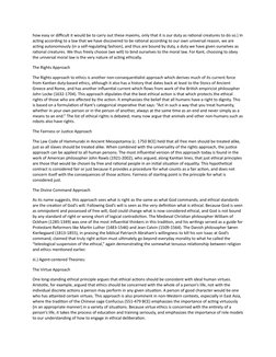 how easy or difficult it would be to carry out these maxims, only that it is our duty as rational creatures to do so.) In
act