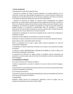 Protocolo de Control de Plagas y Roedores | PDF | Roedor | Pesticida