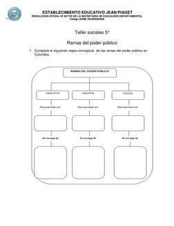 ESTABLECIMIENTO EDUCATIVO JEAN PIAGET 
RESOLUCION OFICIAL Nº 001700 DE LA SECRETARIA DE EDUCACIÓN DEPARTAMENTAL 
Código DANE