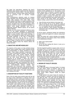 Standards for Muslim Prayer Facilities | PDF | Mosque | Hygiene