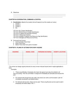 B. Objectives 
_____________________________________________________________________________
____________________________