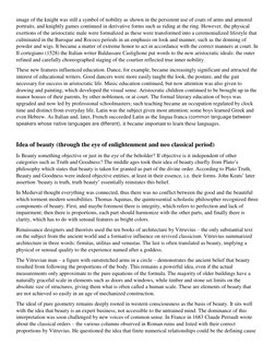 image of the knight was still a symbol of nobility as shown in the persistent use of coats of arms and armored 
portraits, an