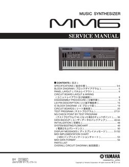 Yamaha MM6 | PDF | Usb | Computer Data Storage