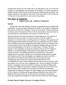 Facebook Page MA English University of Sargodha Pakistan 
9 
interpretation offered by the author and to be impressed by an