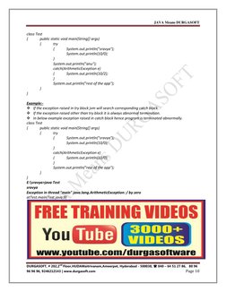 JAVA Means DURGASOFT 
 
DURGASOFT, # 202,2nd Floor,HUDAMaitrivanam,Ameerpet, Hyderabad - 500038,  040 – 64 51 27 86,   80