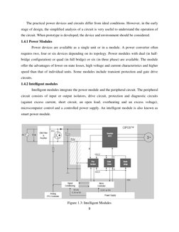 9 
 
The practical power devices and circuits differ from ideal conditions. However, in the early 
stage of design, the simpl