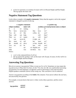 
in last two questions, no auxiliary for main verb be in Present Simple and Past Simple. 
The tag repeats the main verb. 
N
