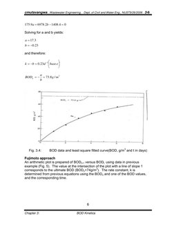 BOD Kinetics and the Fujimoto Method | PDF | Chemical Kinetics ...