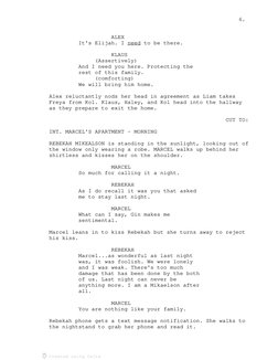 Script The Originals Script | PDF
