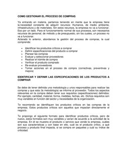 Procedimiento de Compras ISO 9001:2015 | PDF | Calidad (comercial ...