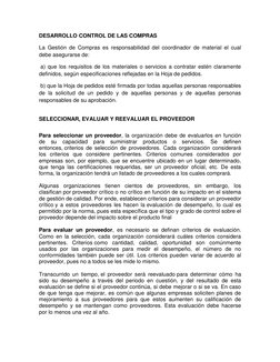 Procedimiento de Compras ISO 9001:2015 | PDF | Calidad (comercial ...