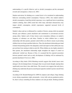 Effects of Alcohol on Student Performance | PDF | Alcoholism | Long ...