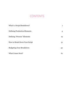A Filmmaker's Guide To Script Breakdowns - StudioBinder PDF | PDF ...