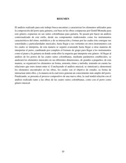 10 
 
RESUMEN 
 
El análisis realizado para este trabajo busca encontrar y caracterizar los elementos utilizados para 
la com