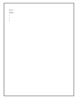 case 4: 
exit(0); 
} 
} 
} 
 
 
 
