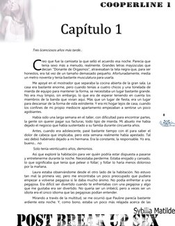 8 
CCaappííttuulloo  11  
 
 
Tres licenciosos años más tarde... 
 
reo que fue la camiseta la que selló el acuerdo esa n
