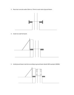 Ground Beam Construction Method Guide | PDF