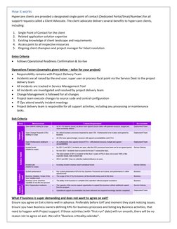 Hypercare Log Example Understanding Hypercare Support in SAP | PDF | Software Bug | Business ...
