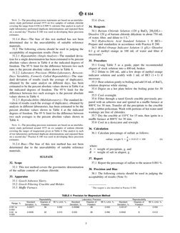 Chemical Analysis of Sodium Chloride Test Methods For E534 PDF | PDF ...