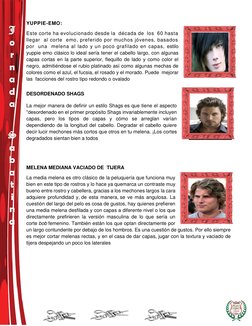 J 
o 
r 
n 
a 
d 
a 
 
 
S 
a 
b 
a 
t 
i 
n 
a 
YUPPIE-EMO: 
Este corte ha evolucionado desde la  década de  los  60 has