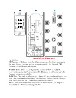 Understanding RRU in Telecommunications | PDF | Telecommunication ...