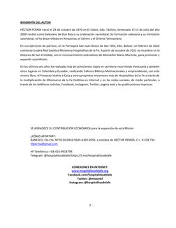 3 
 
BIOGRAFÍA DEL AUTOR 
HÉCTOR PERNÍA nació el 29 de octubre de 1970 en El Cobre, Edo. Táchira, Venezuela. El 15 de Julio d