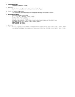 Stanford Health Care Antimicrobial Dosing Reference Guide | PDF | Renal ...