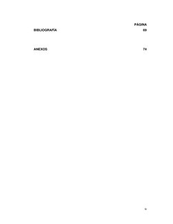iv
PÁGINA
BIBLIOGRAFÍA
69
ANEXOS
74

