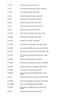 South Australian Spelling Test Guide | PDF