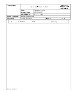 Process Validation Protocol Overview | PDF | Verification And ...
