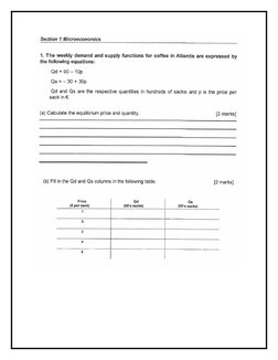 IB Economics HL Paper 3 Workbook | PDF