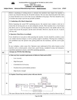 MAHARASHTRA STATE BOARD OF TECHNICAL EDUCATION