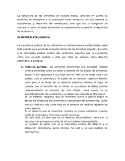 La  estructura  de  los  alimentos  en  nuestro  medio,  tomando  en  cuenta  su
tradición, es considerar a su prestación com