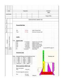 Retaining Wall Design Calculations | PDF | Physical Quantities ...