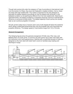 Design Overview of Bulk Carriers | PDF | Ships | Oil Tanker