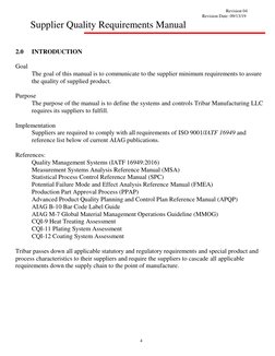 Revision 04 
 
                                                                               Revision Date: 09/13/19