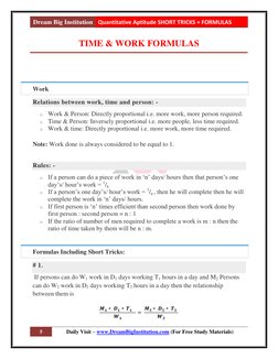Quantitative Aptitude Shortcuts Guide | PDF | Quadratic Equation ...